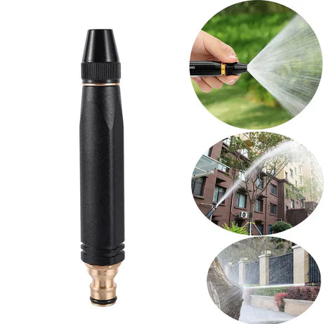 Imported High Quality Professional Pressure Water Nozzle with Metal Hose
